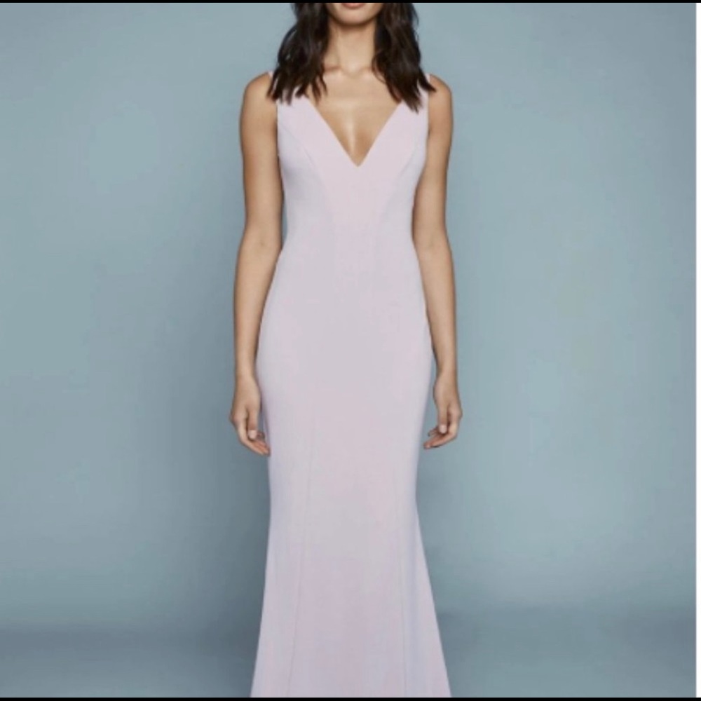 Katy May Mischka bridesmaids size 4- Ballet Color